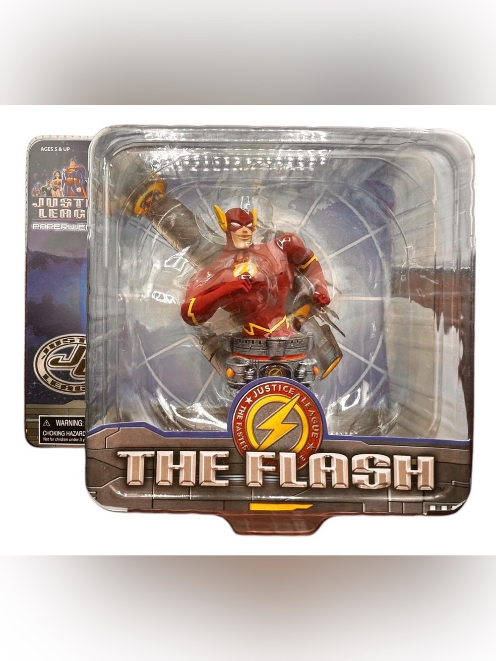Justice League THE FLASH Bust Figure Paperweight DC Comics NEW Sealed
